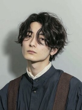 ジレス(Jiles) フェザーパーマ[メンズカット/江坂/吹田/メンズパーマ/縮毛矯正]