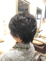 ヘアー グリーン(hair green)&nbsp;50代60代70代/ショートパーマ/ウルフショート/大人ショート