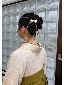 ムジャク(MUJAK) 福岡 久留米 タイトヘアセット 卒業式 成人式