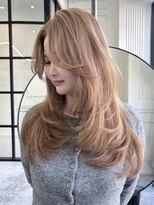 メゾンハル(Maison HALU)&nbsp;ミルクティーベージュ×ボリュームレイヤー