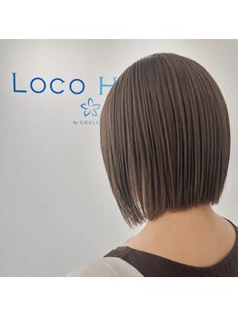 ロコヘアーバイクルル(Loco hair by couleur)の写真/髪を労りながら、憧れのシルク髪へ。こだわり抜いた商材選定で、ダメージを抑えて理想の輝きを実現。