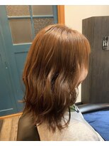 カシア cassia hair dressing salon&nbsp;外ハネスタイル
