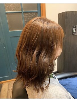 カシア cassia hair dressing salon 外ハネスタイル