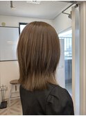オリーブベージュ×ミディアムレイヤー0608