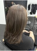 白髪ぼかしハイライト