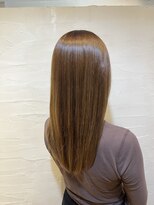 ヘアーミューズ リベロ(hair muse Livero) 【Livero】ツヤロング×アッシュブラウン