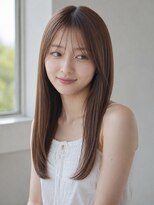 イルームバイリンクス 大宮(ILLUME by LINKTH)&nbsp;髪質改善ストレート×ミルクブラウン