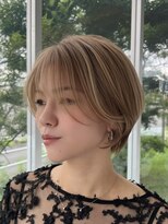 ユウヘアー 師勝店(U Hair)&nbsp;ベージュハイトーンデザインカラー