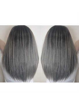 チェレ ロッソ 金剛店(Chere rosso) バレイヤージュ ×細ライツ