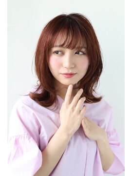 ヘアーアンドメイク エクリ 不動前店(Hair&Make equri) ふんわり大人ミディアム