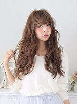 ヘアーズベリー 松原店(hairs BERRY)&nbsp;BERRY_小顔＿オリーブカラー＿セミウェットウェーブ＿ハイライト