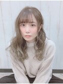 ブロンドグラデーション×ロング