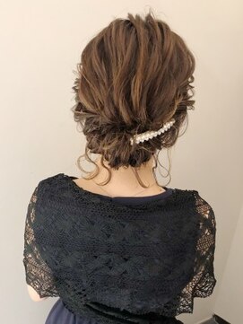 ネオリーブアイム 横浜西口店(Neolive aim) 【Neolive aim】ボブでもまとめ髪アレンジ1