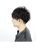 束感 ツーブロックスパイラルマッシュショート 【Ver. 柏】