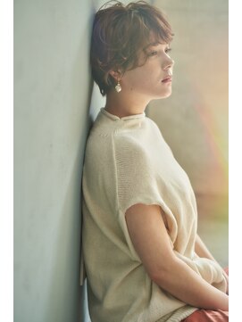 ガーランドツー(Garland 2F) カジュアルマッシュショートパーマ