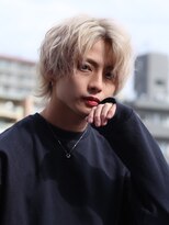 リップス 横浜(LIPPS)&nbsp;緩めスパイラル！！センターパートウルフ