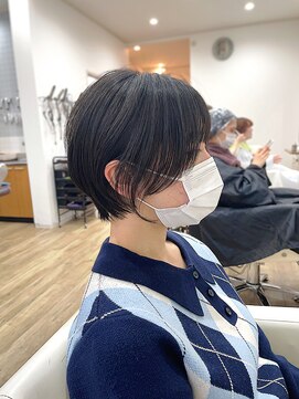 ジジ チーク 栃木(Gigi cheek) 透け感ショートヘア◎