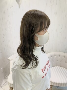 エフバイラブランシュ 大宮東口店(ef by La Blanche) 大宮/ショコラベージュ/ボブルフ/カール/ベビーバング