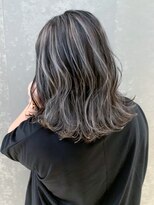 アイティーバイアルバム 下北沢店(IT by ALBUM)&nbsp;コントラストハイライト_ショコラベージュボブルフ_ba351361