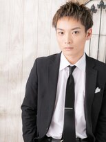 トニーアンドガイメン ホテル京阪仙台店(TONI&GUY MEN) アップバング＆ハイトーンカラーのモテカットc