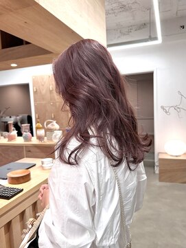 バド(bado) ピンクブラウンミディ