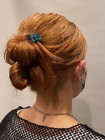 六本木美容室 西麻布店 ヘアセット◎ミニクリップお団子アレンジ