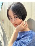 大人可愛い☆ハンサムショート/ブルーブラック