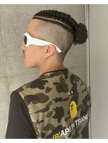 ノーフューチャー(NO FUTURE) コーンロウ