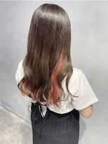 ブロッサム 上福岡店(Blossom) インナーカラー/オレンジ[上福岡]