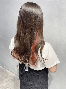 ブロッサム 上福岡店(Blossom) インナーカラー/オレンジ[上福岡]