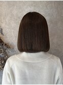 酸熱トリートで艶髪ボブ
