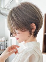 ハルキミナト ジャパン トウキョウ(HARUKI MINATO japan TOKYO) 30代40代50代耳かけショート前髪なしハンサムショートカット小顔