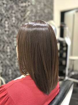 エアー 銀座タワー(AIR) 【40代ミディアム　プレミアムケアカラーでツヤ髪】