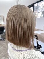 ミルバイアンフィニー(MIL by INFINI)&nbsp;ブリーチカラー×ミルクティーブロンド