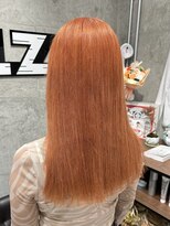 オルズ 渋谷(ALLZ)&nbsp;ハイトーンオレンジダブルカラーケアブリーチケアカラー
