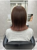 【中西里美】外はねボブ×ナチュラルグラデーション