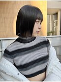 韓国風《ブラック》ハイトーン/ケアブリーチ/ダブルカラー