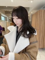 ガリカ 大名(Gallica) <森千晶>黒髪ロングレイヤー/顔周りレイヤー