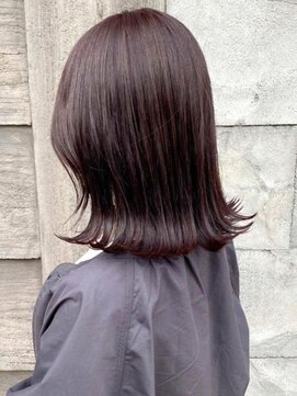 イチゴイチ(151e) 【151e_戸塚】*外ハネセミディ+セピアブラウン*