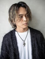 エイトメン 池袋東口店(EIGHT MEN)&nbsp;メンズ/センターパート/ツイストスパイラル/ハイライト