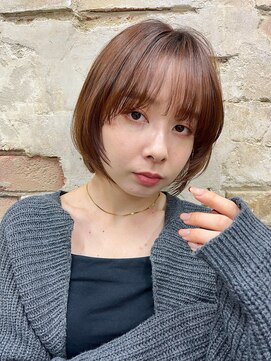 ニューヨークニューヨーク 京阪百貨店住道店(NYNY) ふんわりウルフモテボブカット