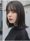 【韓国・レイヤー】 髪質改善 仙台  オリーブベージュ