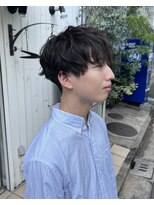 オムファミーユラグ(homme, famille raugh) 緩めシャドウパーマ