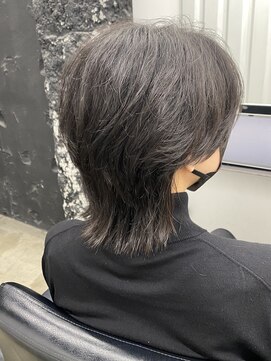 ココ 本八幡(KOKO) □＃センターパートウルフ＃ニュアンスパーマ#ウルフ