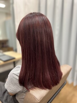テーラヘアー 公津の杜店(TELA HAIR) チェリーピンク！【TELA HAIR公津の杜】