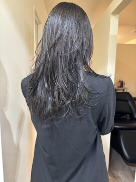 ヒントステーション(HINTSTATION) 〈浅草 半個室〉スウィングレイヤー/シルバーグレージュ