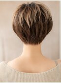 グラデーションハイライト前下がりショートTc3上尾20代30代40代