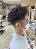スパイキーピンパーマ