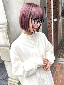 ジェム(GEM) くすみベージュ/細みハイライト/ホワイトブロンド★111