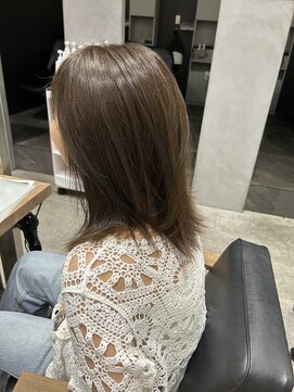 アヴァンス セブンパーク天美 松原店(AVANCE.) オリーブベージュ★髪質改善